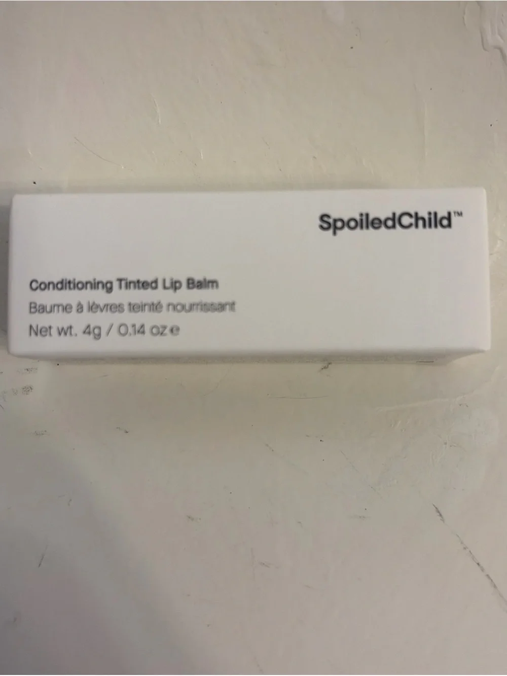 SpoiledChild Conditioning Tinted Lip Balm - White